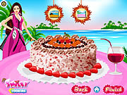 芭比椰子蛋糕裝飾